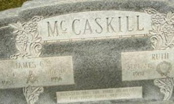 Ruth T. McCaskill on Sysoon