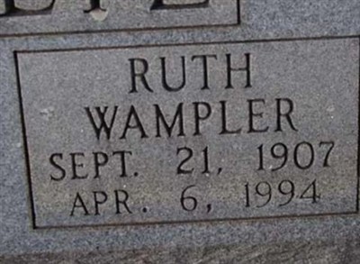 Ruth Wampler Stultz on Sysoon