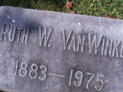 Ruth Watson VanWinkle on Sysoon