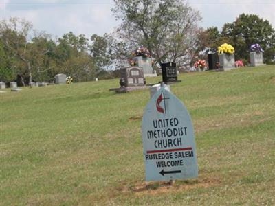 Rutledge Salem Cemetery on Sysoon