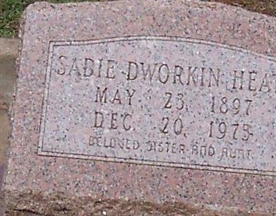 Sabie Dworkin Heath on Sysoon
