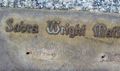 Sabra Wright Matheny on Sysoon