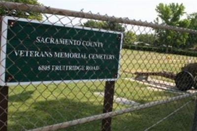 Sacramento County Veterans Memorial Cemetery on Sysoon