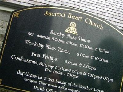 Sacred Heart Catholic Church Cemetery on Sysoon