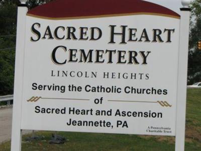 Sacred Heart Cemetery New on Sysoon