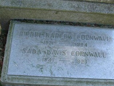 Sada Davis Cornwall on Sysoon