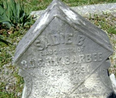 Sadie B. Barbee on Sysoon