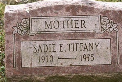 Sadie E Tiffany on Sysoon