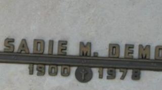 Sadie M. Demo on Sysoon