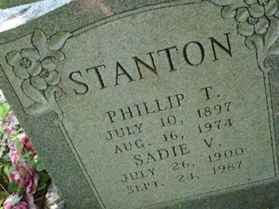 Sadie V. Stanton on Sysoon