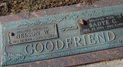 Sadye C. Goodfriend on Sysoon