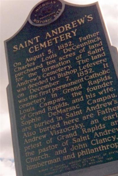 Saint Andrews Catholic Cemetery on Sysoon