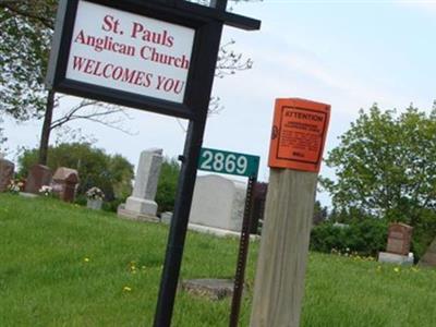 Saint Paul's Anglican Church Cemetery on Sysoon