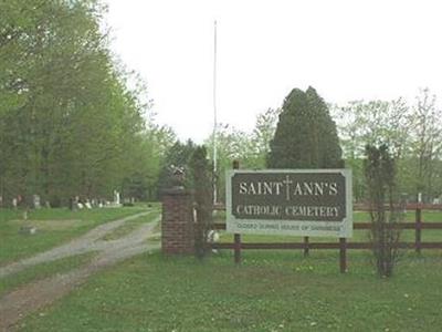 Saint Anns Catholic Cemetery on Sysoon