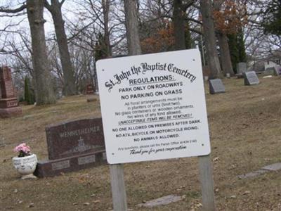 Saint John the Baptist Church Cemetery on Sysoon