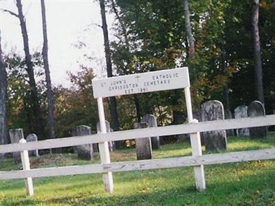 Saint Johns Catholic Chrisoton Cemetery on Sysoon