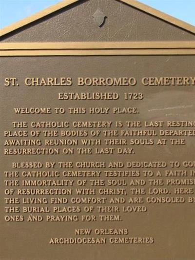 Saint Charles Borromeo Cemetery on Sysoon