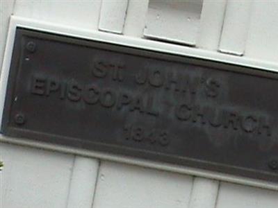 Saint Johns Episcopal Church cemetery on Sysoon