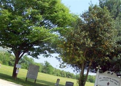 Saint Francis Xavier Cemetery on Sysoon