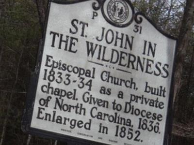 Saint John In the Wilderness Cemetery on Sysoon