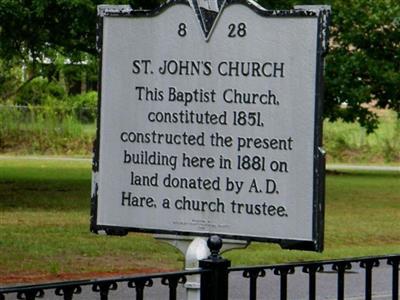 Saint John's Baptist Churchyard on Sysoon