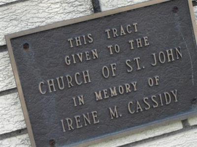 Saint Johns Catholic Cemetery on Sysoon