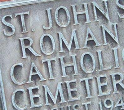 Saint Johns Roman Catholic Cemetery on Sysoon