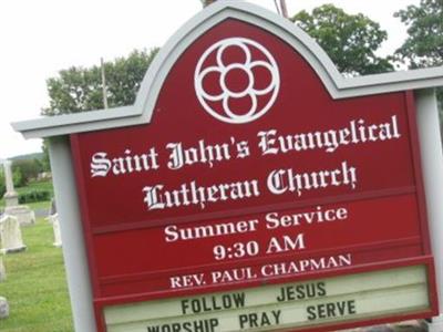 Saint Johns Lutheran Cemetery on Sysoon