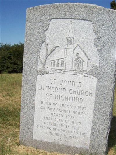 Saint Johns Lutheran Cemetery on Sysoon