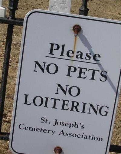 Saint Josephs Cemetery on Sysoon