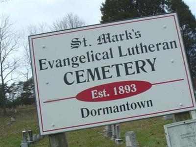 Saint Mark's Lutheran Cemetery (Dormantown) on Sysoon