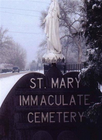 Saint Mary Immaculate Cemetery on Sysoon