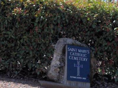 Saint Marys Catholic Cemetery on Sysoon