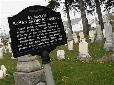 Saint Mary's Roman Catholic Cemetery on Sysoon