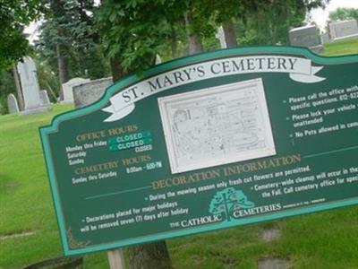 Saint Marys Cemetery on Sysoon