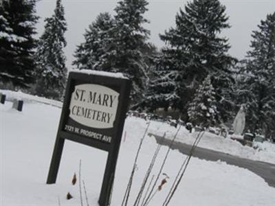 Saint Marys Cemetery on Sysoon