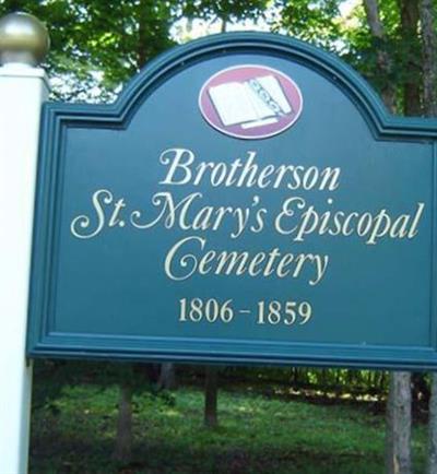 Saint Mary's Episcopal Cemetery on Sysoon