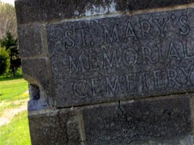 Saint Marys Memorial Cemetery on Sysoon