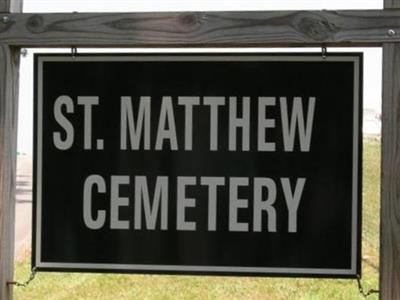 Saint Matthews Cemetery on Sysoon