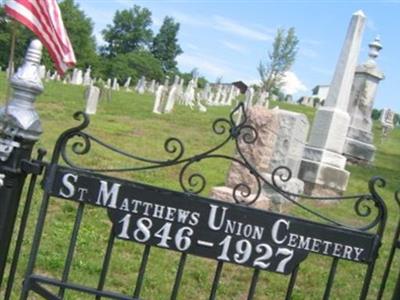 Saint Matthews Union Cemetery on Sysoon