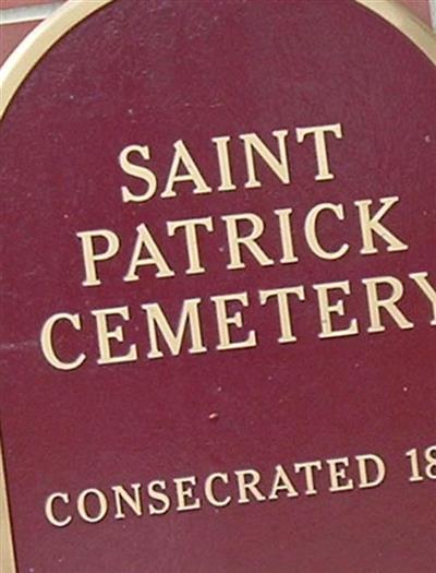 Saint Patrick Cemetery on Sysoon