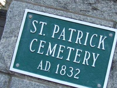 Saint Patricks Cemetery on Sysoon