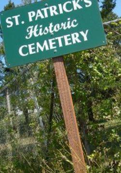 Saint Patricks Cemetery on Sysoon