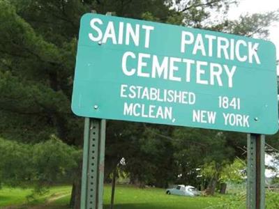 Saint Patricks Cemetery on Sysoon