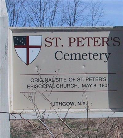 Saint Peter's Episcopal Cemetery on Sysoon