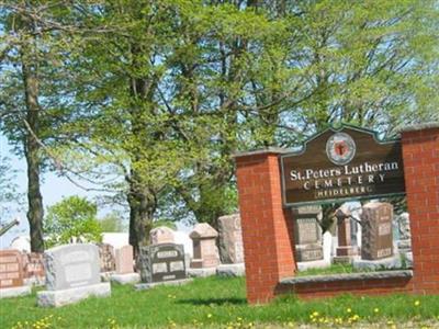 Saint Peter's Lutheran Cemetery on Sysoon