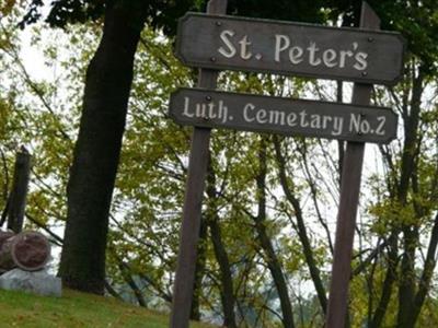 Saint Peter's Lutheran Cemetery No. 2 on Sysoon