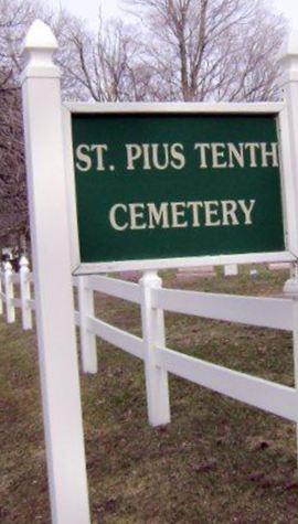 Saint Pius Tenth Cemetery on Sysoon