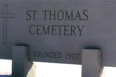 Saint Thomas Cemetery on Sysoon