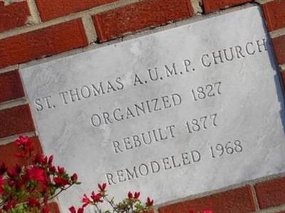 Saint Thomas AUMP Church Cemetery on Sysoon